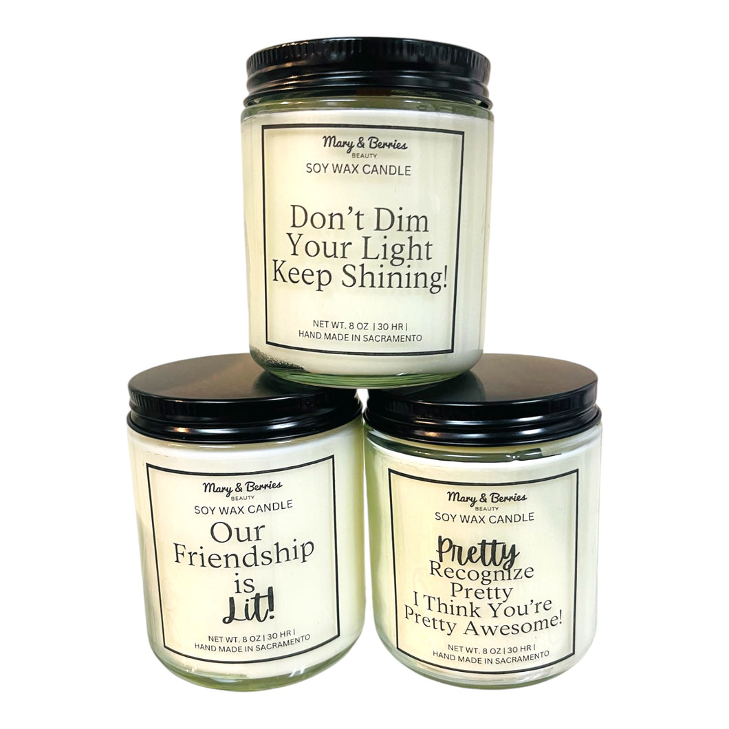 Inspirational Candles